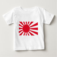 T-shirts et habillement japonais de drapeau de