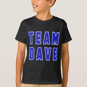 T-shirts et produits de Dave d'équipe