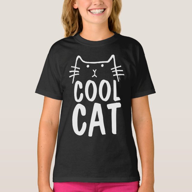 T-shirts et sweat - shirts à capuche CAT cool amus (Devant)