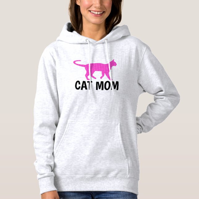 T-shirts et Sweat - shirts à capuche CAT MOM (Devant)