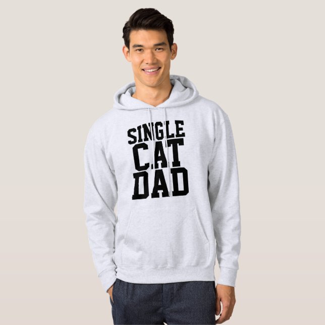 T-shirts et sweat - shirts à capuche SINGLE CAT DA (Devant entier)