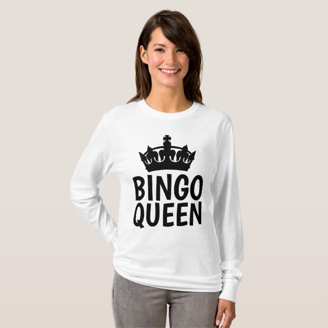T-shirts et sweatshirts BINGO QUEEN (Devant entier)