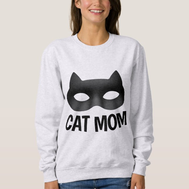 T-shirts et Sweatshirts CAT MOM (Devant)