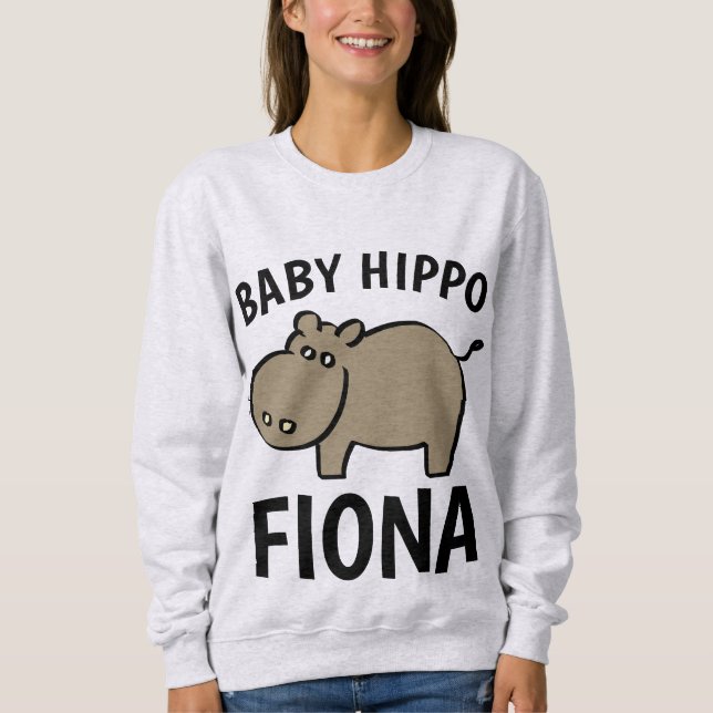 T-shirts et sweatshirts de FIONA d'HIPPOPOTAME de (Devant)