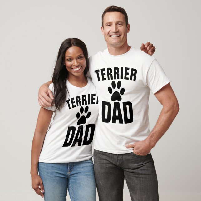 T-shirts et sweatshirts TERRIER DOG DAD (Unisexe)