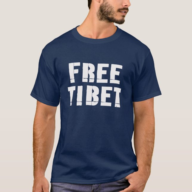 T-SHIRTS ET VITESSE LIBRES DU THIBET (Devant)