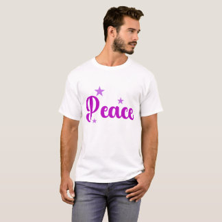 T-shirts famille correspondants - Paix