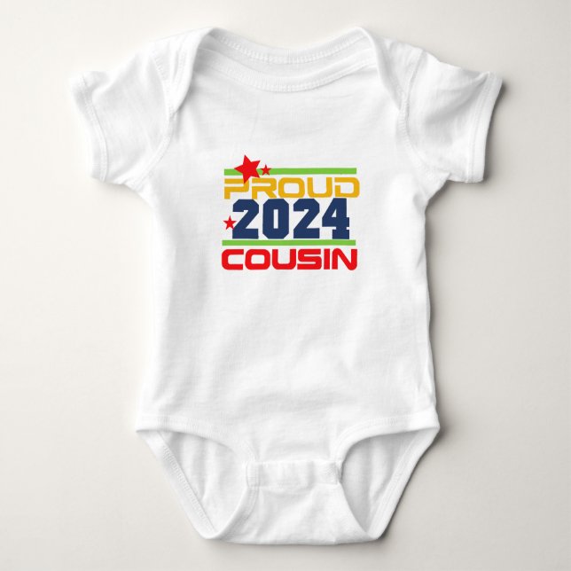 T-shirts Fiers Cousin 2024 (Devant)