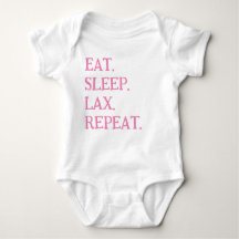 T-shirts FILLES ROSE LACROSSE ENTRAÎNEURS BÉBÉ INF