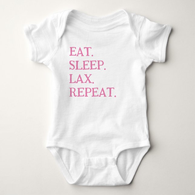 T-shirts FILLES ROSE LACROSSE ENTRAÎNEURS BÉBÉ INF (Devant)