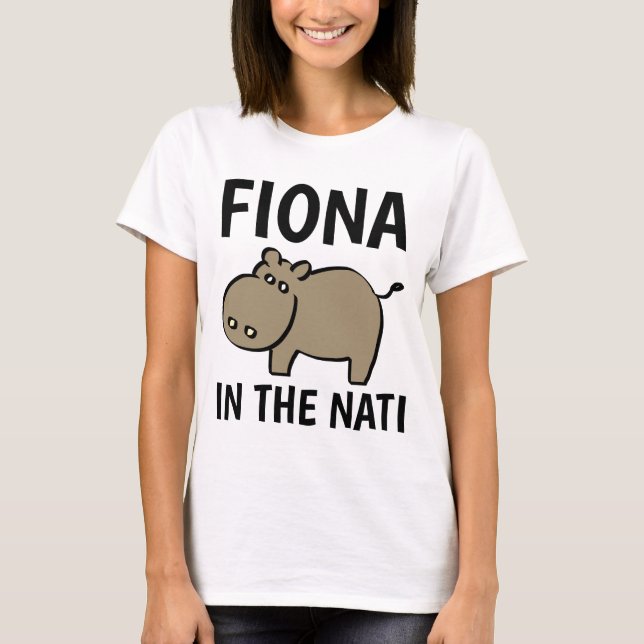 T-shirts FIONA CINCINNATI HIPPO (Devant)