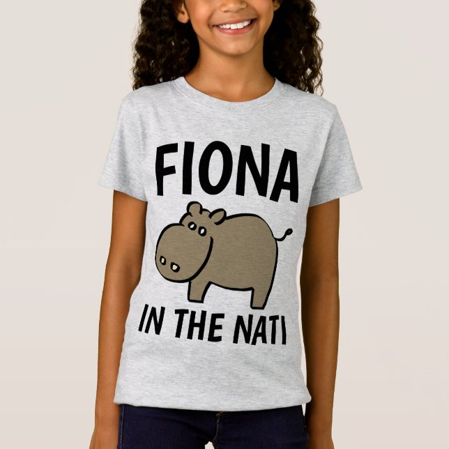 T-shirts FIONA CINCINNATI HIPPO (Devant)