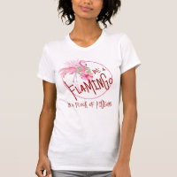 T-shirts Flamant Rose Inspirants