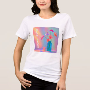 T-Shirts Fleur de Néon