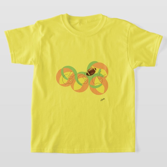 T-shirts : Football In Motion . (Poser)