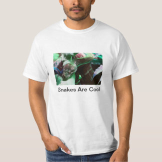 T-shirts frais de serpent