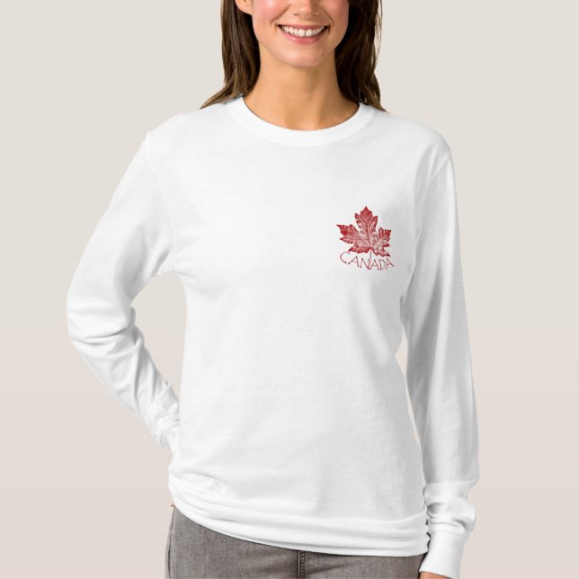 T-shirts frais de souvenir du Canada de chemise du (Devant)