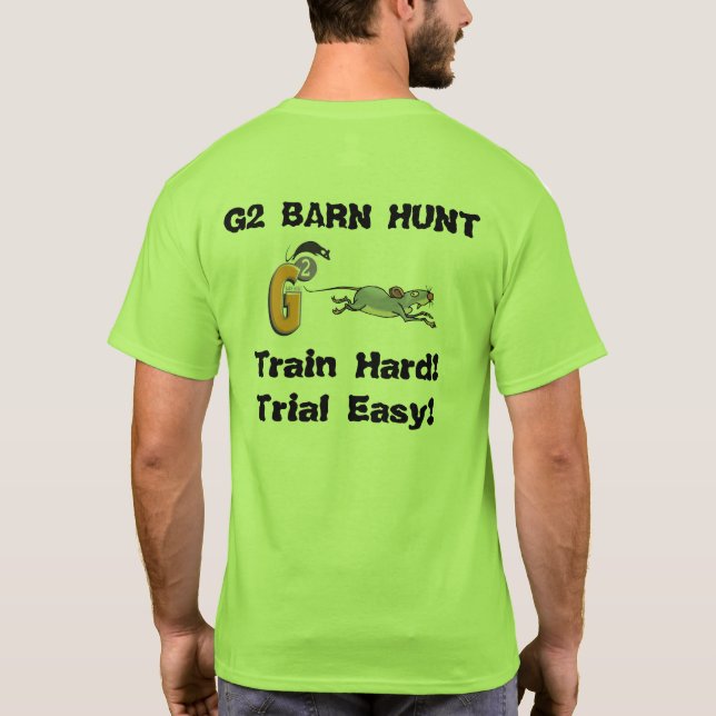 T-shirts G2 BARN HUNT (Dos)