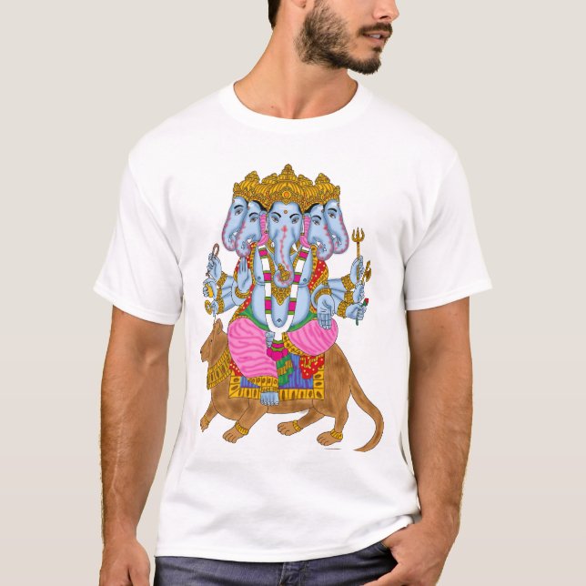 T-Shirts Ganesha pour Hommes (Devant)