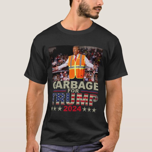 T-shirts Garge pour Trump 2024 - Conception de par (Devant)