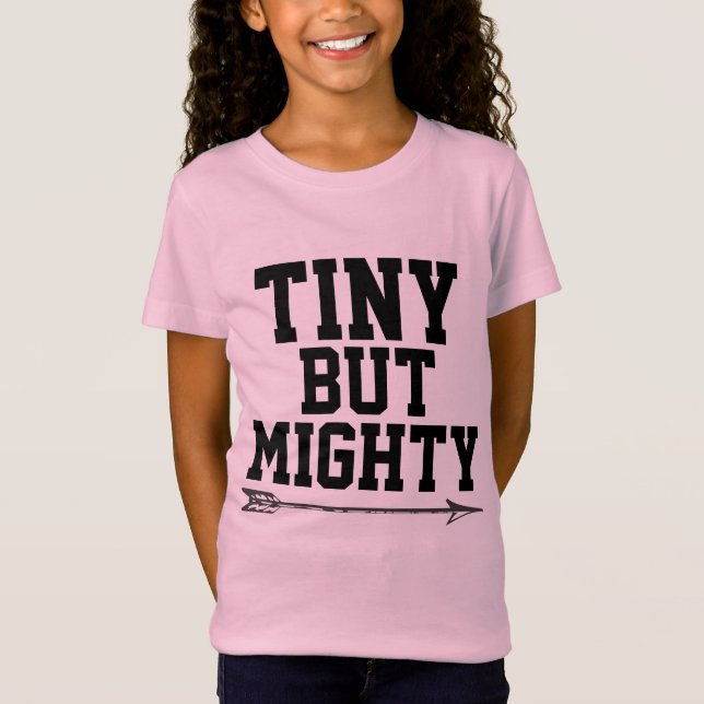 T-shirts Girl Power, TEE - SHIRTS minuscules MAIS  (Devant)