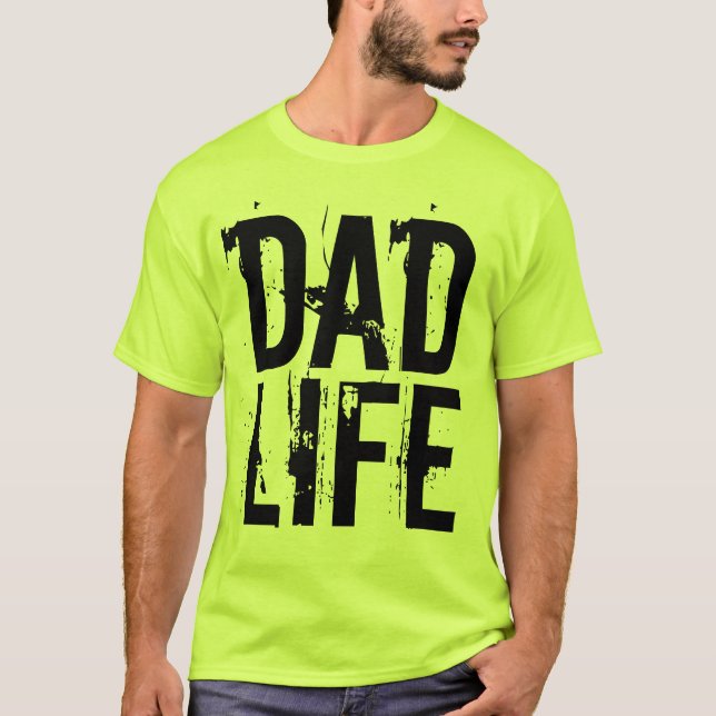 T-Shirts Graffiti Vie de Papa (Devant)