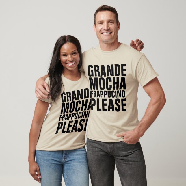T-shirts GRANDE MOCHA FRAPPUCINO (Unisexe)