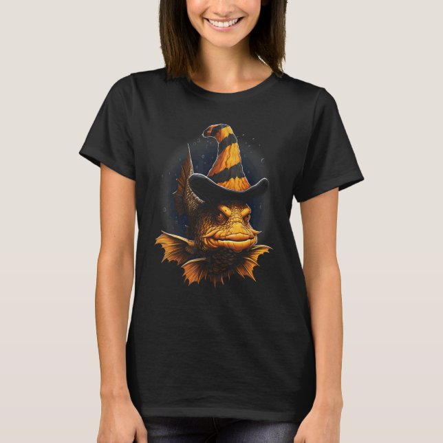 T-shirts graphiques Clown Sailfin Pleco Fish Hallo (Devant)