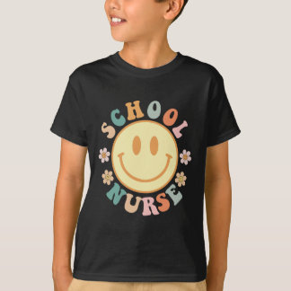 T-shirts graphiques d'infirmière scolaire amusants