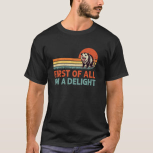 T-shirts graphiques drôles pour hommes, Opossum av