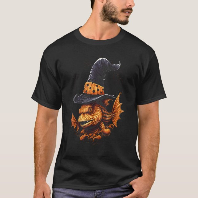 T-shirts graphiques Halloween Clown Sailfin Pleco  (Devant)