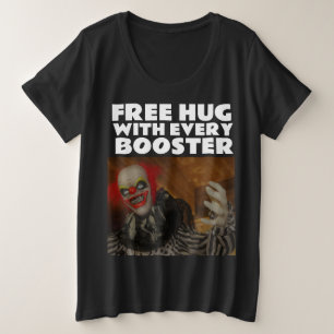 T-SHIRTS HALLOWEEN ANTI-VAX EVIL CLOWN T-SHIRT