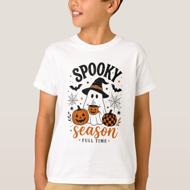  T-shirts Halloween pour garçons (Devant)