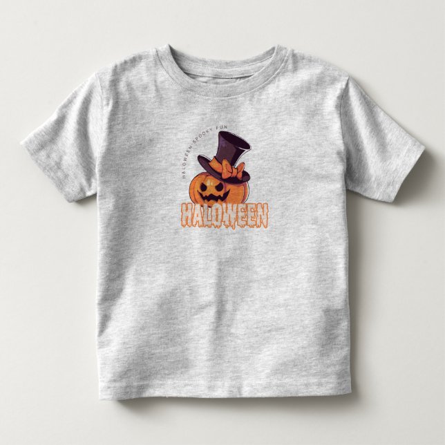 T-shirts Halloween pour tout-petits (Devant)