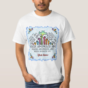 T-shirts Hands Louange à Lui Christian