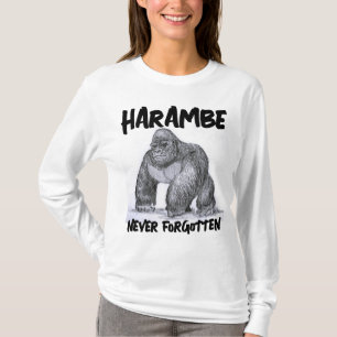 T-shirts HARAMBE zoo GORILLA