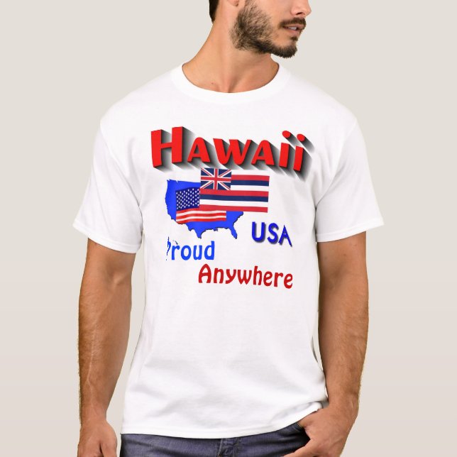 T-shirts hawaii (Devant)