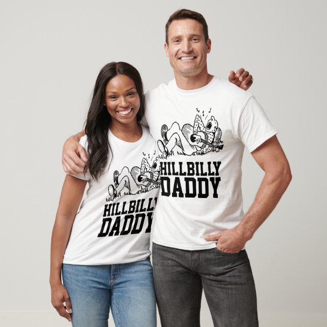 T-shirts HILLBILLEMENT PAPA (Unisexe)