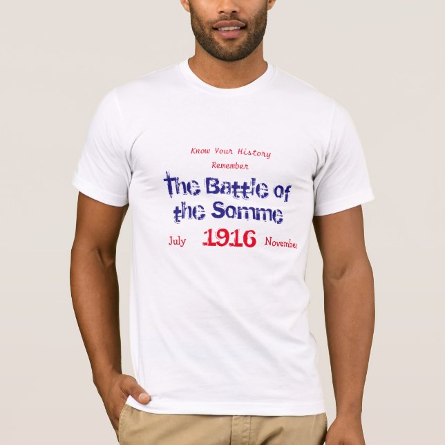 T-shirts historique au sujet des événements et des (Devant)