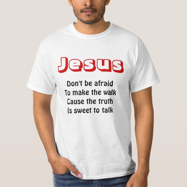 T-shirts hommes de citation religieuse (Devant)