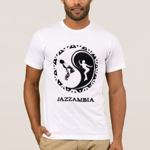 T-shirts hommes de Jazzambia Yin Yang