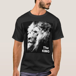 T-Shirts Hommes Élégant La tête de lion King Pop A