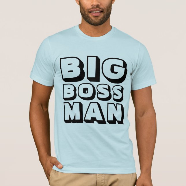 T-shirts HOMMES GRAND BOSS (Devant)