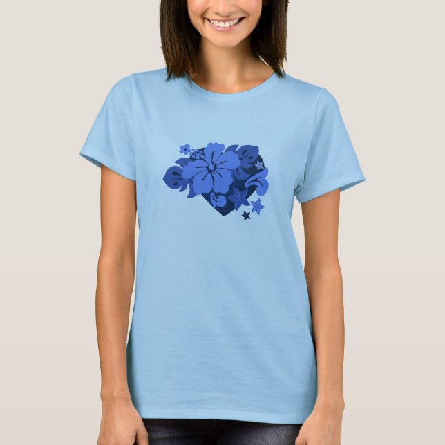 T-shirts Honolua Hibiscus Gal (Devant)