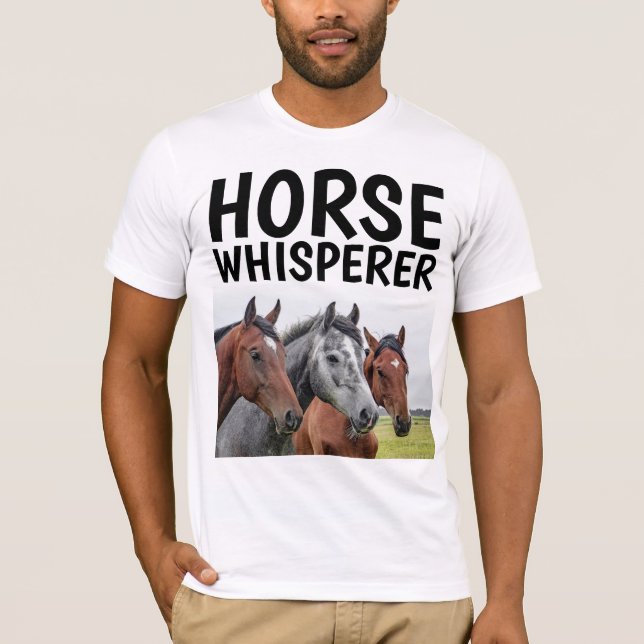T-SHIRTS HORSE WHISPERER (Devant)