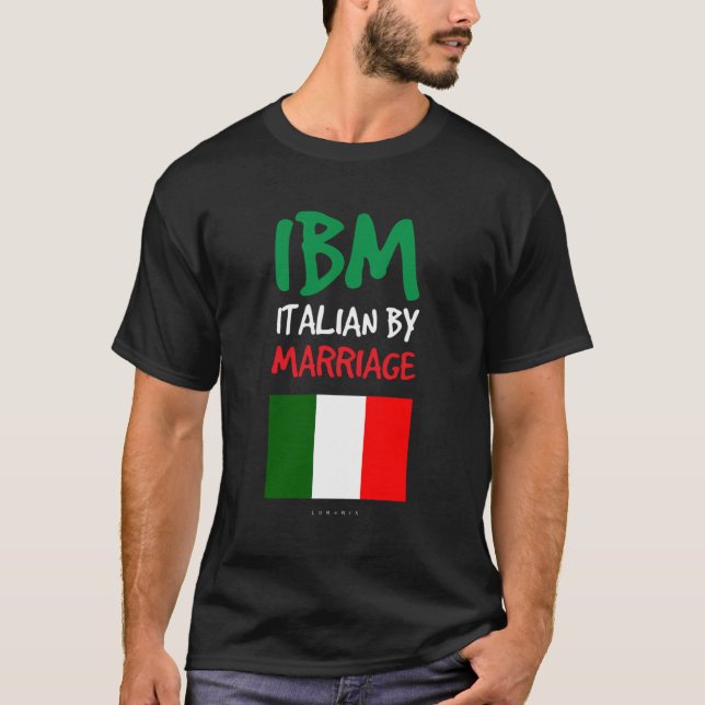 T-shirts IBM drôles Cadeau Italien drôle (Devant)