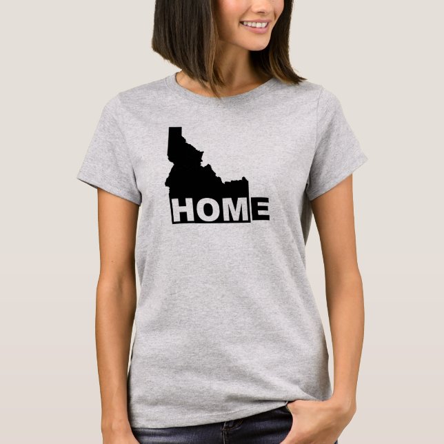 T-shirts Idaho Maison Loin de l'État (Devant)