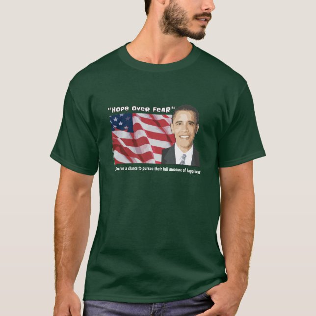 T-shirts inaugural de citation d'Obama (Devant)