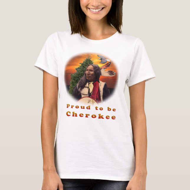 T-shirts indiens Cherokee (Devant)