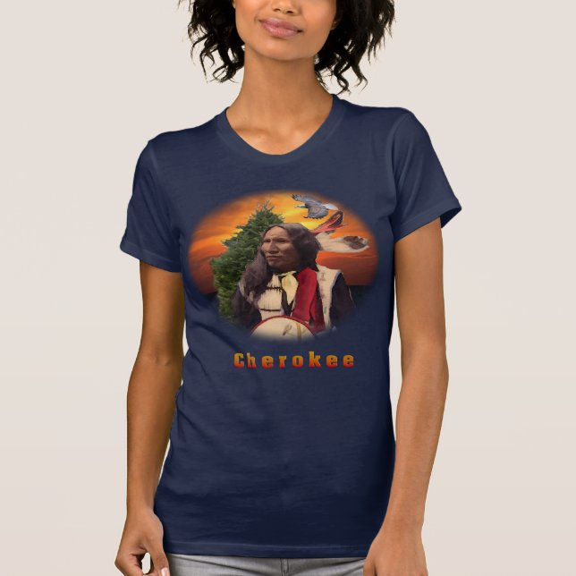 T-shirts indiens Cherokee (Devant)